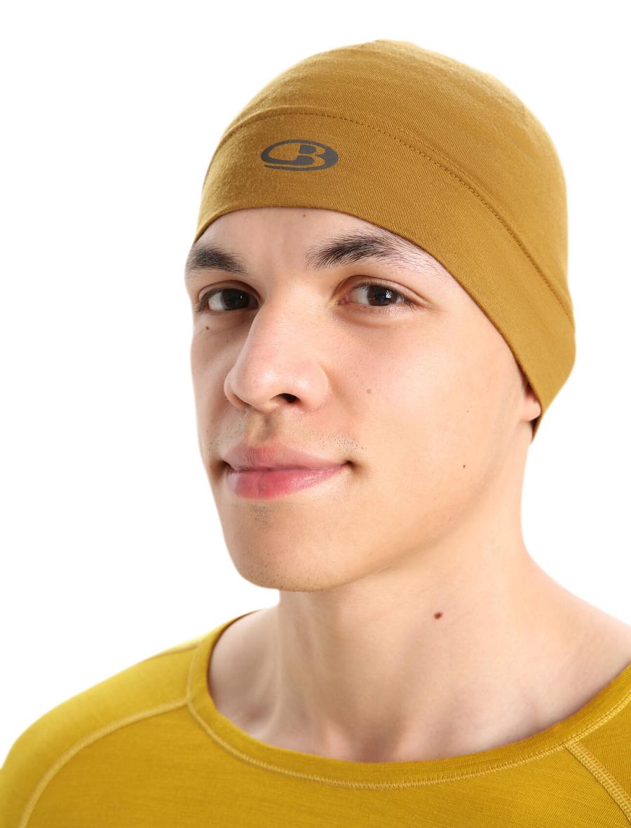 Clove Men's Icebreaker Unisex Merino Chase Beanie Hats | USA 1097AHKP